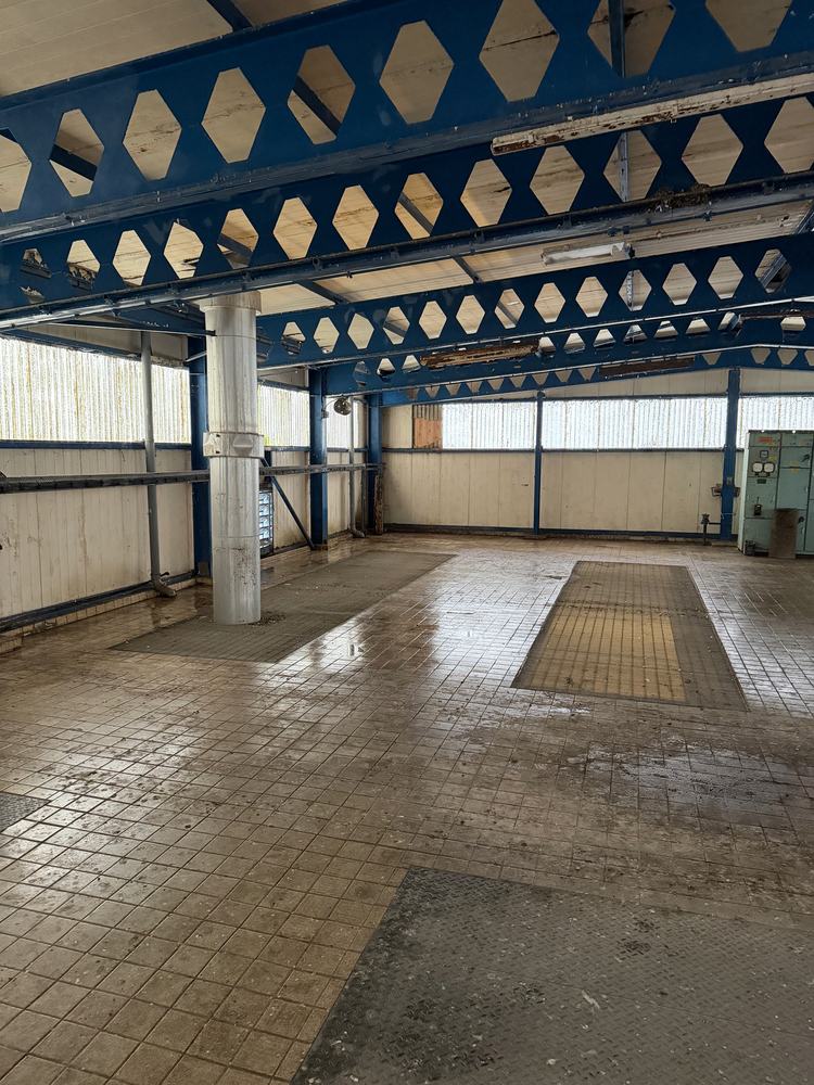 After: the same factory floor cleaned